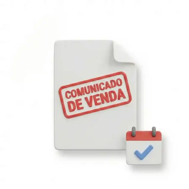 Comunicado de Venda no Rio de Janeiro